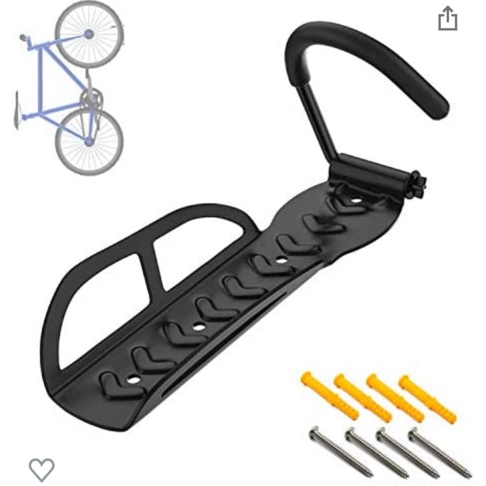 CHARMOUNT Bike Rack Wall Mount - Heavy Duty Bike Hanger